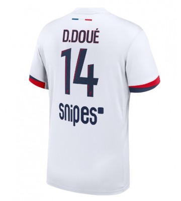 Paris Saint-Germain Desire Doue #14 Segunda Equipación 2025-26 Manga Corta